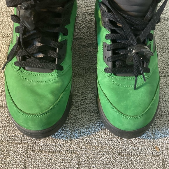 Air Jordan 5 Retro SE Oregon Green Yellow Black main image 9